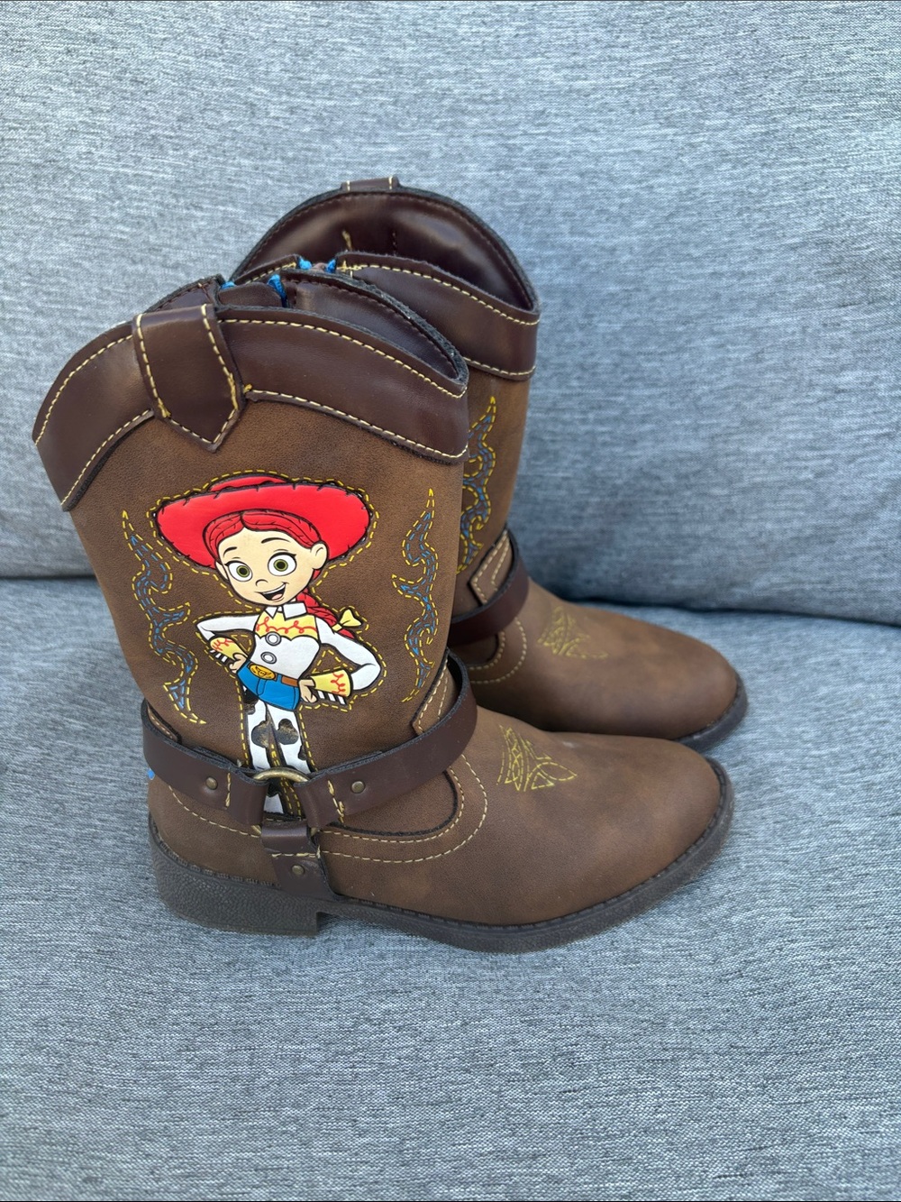 Disney Jessie (Toy Story) Kids Cowboy Boots - Brown